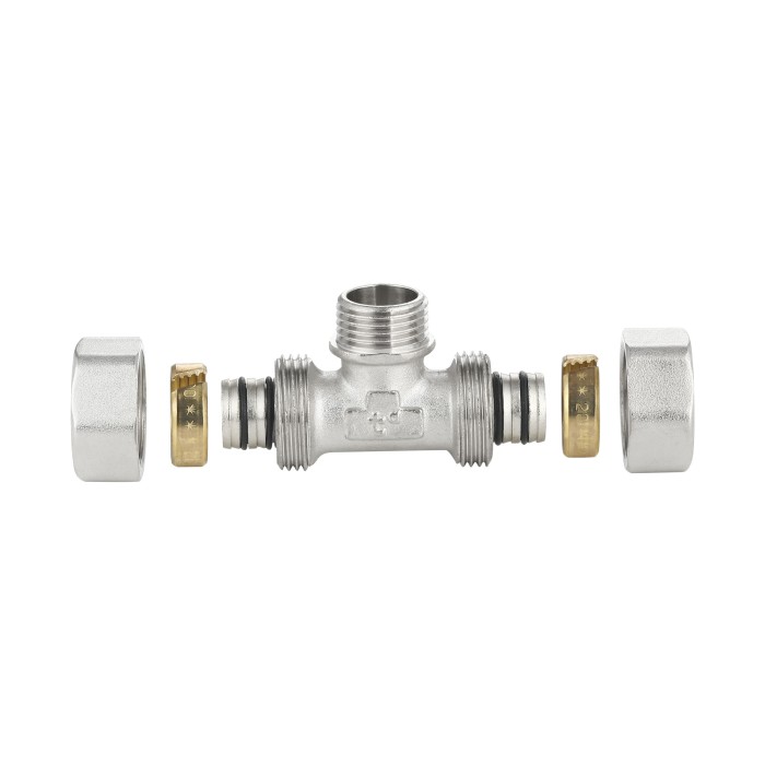 Трійник обтискний Thermo Alliance Standart 20х1/2"х20 ЗР SD160W201520 Трійник обтискний Thermo Alliance Standart 20х1/2"х20 ЗР SD160W201520