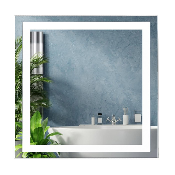 Дзеркало UNIO MRR-01 SQR-AA 800 x 800 mm LED FL Дзеркало UNIO MRR-01 SQR-AA 800 x 800 mm LED FL