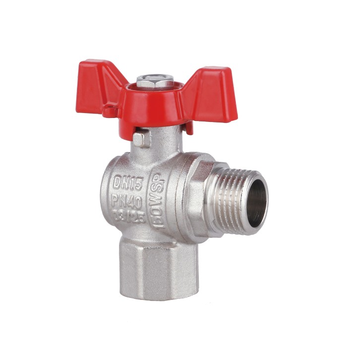 Кран кульовий Thermo Alliance Forte 1/2" ВЗ для води угловой (метелик) SF267W15 Кран кульовий Thermo Alliance Forte 1/2" ВЗ для води угловой (метелик) SF267W15