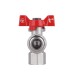 Кран кульовий Thermo Alliance Forte 1/2" ВЗ для води угловой (метелик) SF267W15