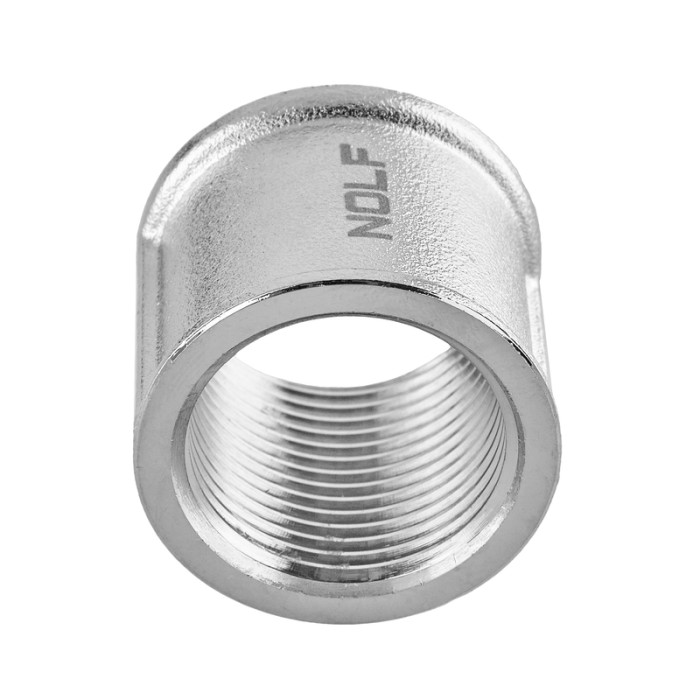 Муфта Nolf NFC.C06-N-1/2" нікельована (NF3072) Муфта Nolf NFC.C06-N-1/2" нікельована (NF3072)
