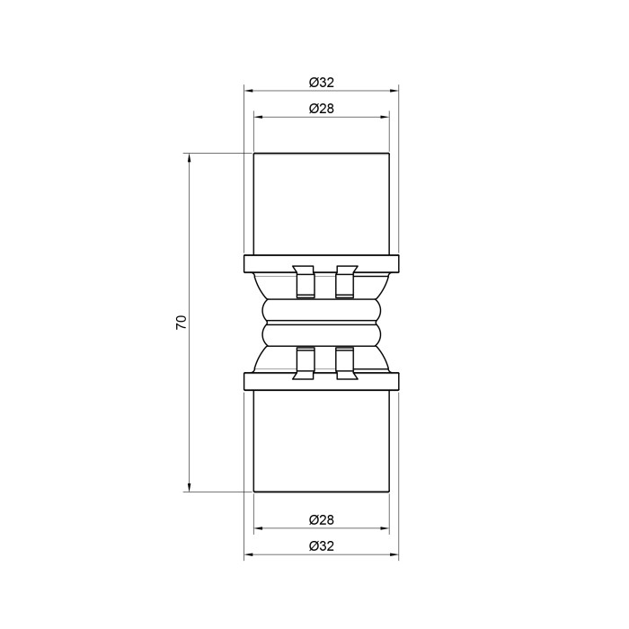 Муфта прес Icma 26 №400 Муфта прес Icma 26 №400