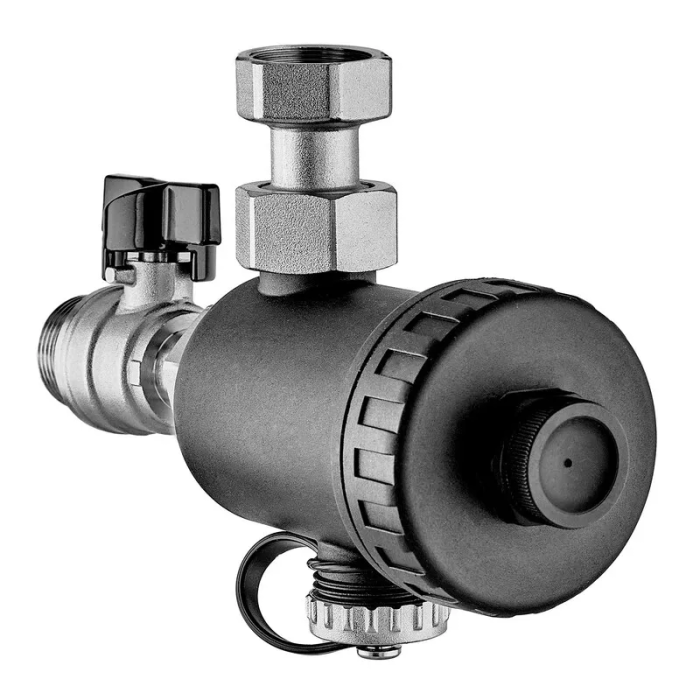 Фільтр компактний магнітний для котла Koer KR.1274 - 3/4" з краном (PA-GF) (KR5679) Фільтр компактний магнітний для котла Koer KR.1274 - 3/4" з краном (PA-GF) (KR5679)