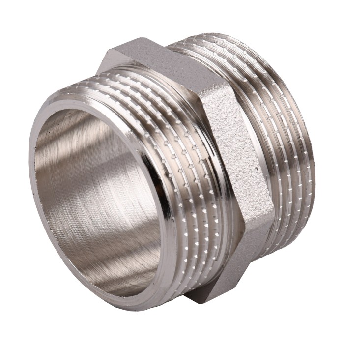 Ніпель 1 1/4″ЗЗ нікельований NN662S OPTIMUM Ніпель 1 1/4″ЗЗ нікельований NN662S OPTIMUM