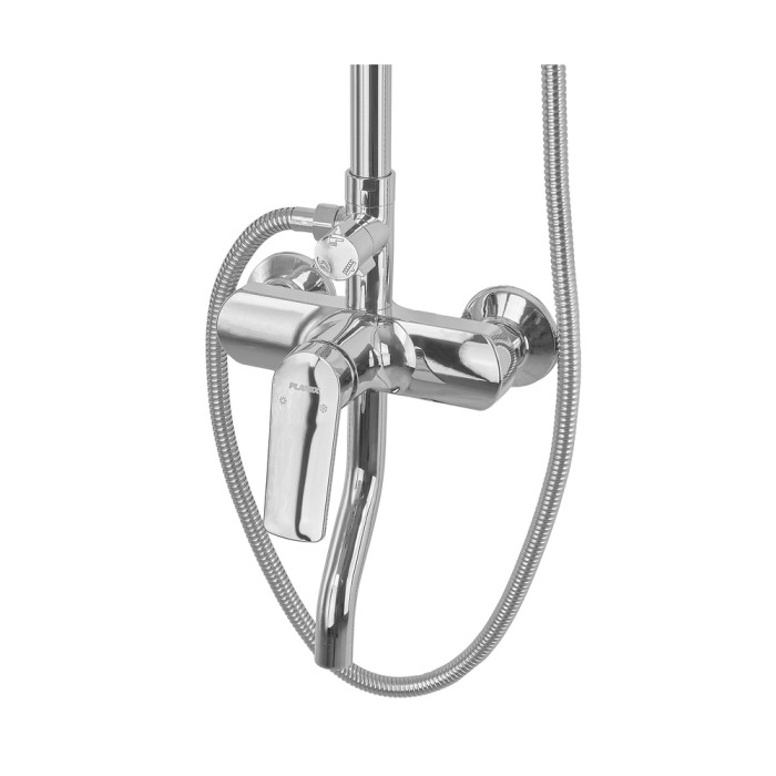 Душова колона зі змішувачем Plamix Lucas-009-J Chrome (PM0713) Душова колона зі змішувачем Plamix Lucas-009-J Chrome (PM0713)