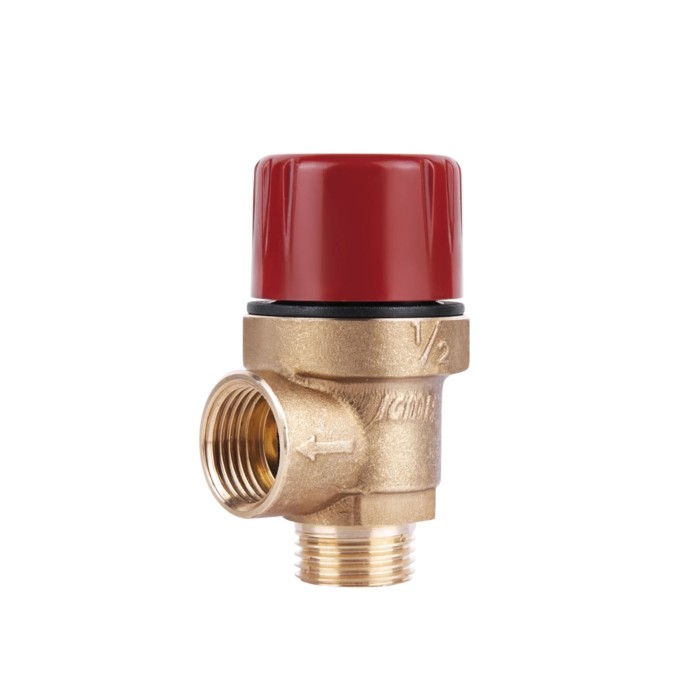 Запобіжний клапан Icma 1/2" ВЗ 3 бар №242 Запобіжний клапан Icma 1/2" ВЗ 3 бар №242
