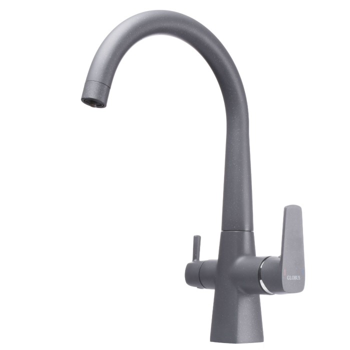 Змішувач для кухні під осмос Globus Lux LAZER GLLR-0999-3-TITANIUM Змішувач для кухні під осмос Globus Lux LAZER GLLR-0999-3-TITANIUM