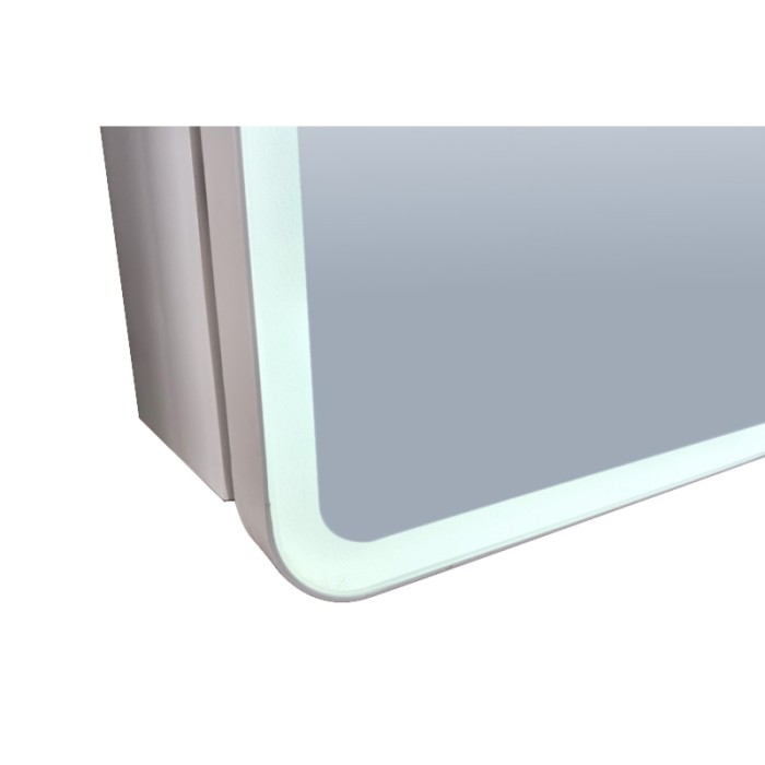 Дзеркальна шафка Mixxus Premium Olivary CM01-70x70x13 з LED Touch, димером, регулятором яскравості (MI8295) Дзеркальна шафка Mixxus Premium Olivary CM01-70x70x13 з LED Touch, димером, регулятором яскравості (MI8295)