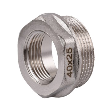 Футорка 1 1/2″х1″ЗВ нікельована NF753S OPTIMUM
