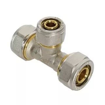 Трійник перехідний 20*16*20 Мет. Пласт. WEG {84/3}