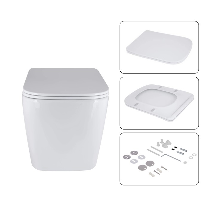 Готове рішення Qtap для ванної кімнати: підвісний унітаз Tern Ultra Quiet 525x345x360 + комплект інсталяції Nest 4 в 1 (лінійна клавіша Chrome) Готове рішення Qtap для ванної кімнати: підвісний унітаз Tern Ultra Quiet 525x345x360 + комплект інсталяції Nest 4 в 1 (лінійна клавіша Chrome)