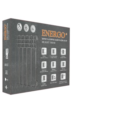 Радіатор біметалевий секційний 500/80 BILIGHT ENERGO