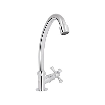 Монокран для кухні Lidz Lamb 269F LDLAM269FCRM22310 Chrome