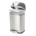 Відро для сміття з плавним закриттям прямокутне Mixxus Bevel-TC0105 SS Color 5л колір наржавійка (MI7086)