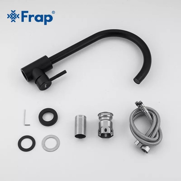 Змішувач для кухні Frap F40899-4, чорний Змішувач для кухні Frap F40899-4, чорний