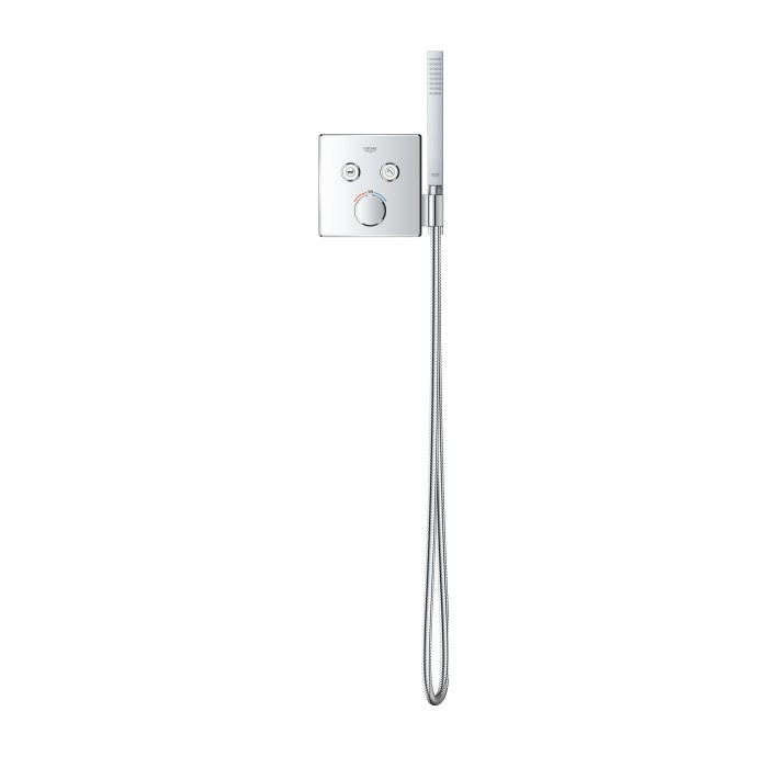 Термостат прихованого монтажу на 2 споживача Grohe Grohtherm SmartControl (29125000) Термостат прихованого монтажу на 2 споживача Grohe Grohtherm SmartControl (29125000)