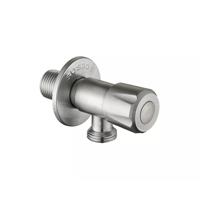 Кран приладовий WEZER SOL21В-15 1/2"x3/4" нержавіюча сталь Кран приладовий WEZER SOL21В-15 1/2"x3/4" нержавіюча сталь