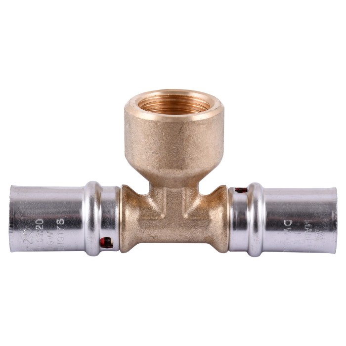 Трійник із внутрішньою різьбою прес APE ITALY AP 132 16х1/2″х16 Трійник із внутрішньою різьбою прес APE ITALY AP 132 16х1/2″х16