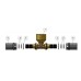Трійник із внутрішньою різьбою прес APE ITALY AP 132 16х1/2″х16