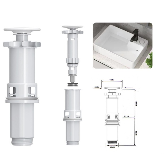 Раковина накладна Mixxus Premium STYLE-0201 520х375х140mm з донним клапаном та отвором під змішувач (MP6511) Раковина накладна Mixxus Premium STYLE-0201 520х375х140mm з донним клапаном та отвором під змішувач (MP6511)