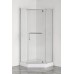 Душова кабіна без піддону Mixxus LINES SC01-90x90x185-TR CHROME прозоре скло 6мм (MI6915)