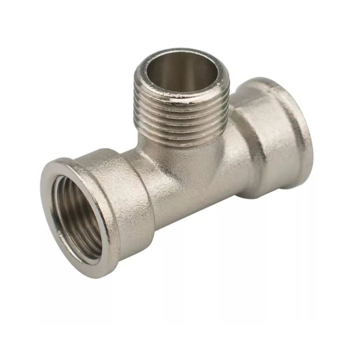 Трійник 1/2"ВЗВ нік. KARRO {220/10} Трійник 1/2"ВЗВ нік. KARRO {220/10}