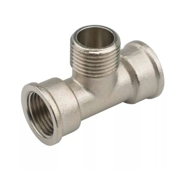 Трійник   1/2"ВЗВ нік. KARRO {220/10}