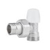 Кран радіаторний Icma 1/2" кутовий під фітінг, без ручки №827