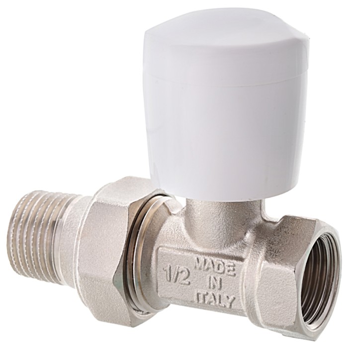 Кран радіаторний Roho R5560-050 - 1/2" прямий (RO0130) Кран радіаторний Roho R5560-050 - 1/2" прямий (RO0130)