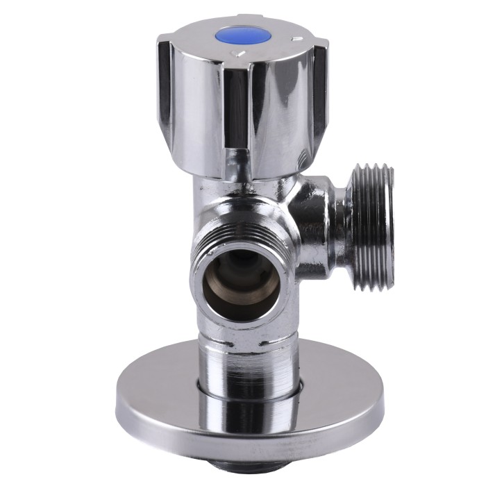 Кран кульовий кутовий подвійний SELBA 1/2″х 1/2″х3/4″ DOUBLE (SL1599) Кран кульовий кутовий подвійний SELBA 1/2″х 1/2″х3/4″ DOUBLE (SL1599)