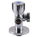Кран кульовий кутовий подвійний SELBA 1/2″х 1/2″х3/4″ DOUBLE (SL1599)
