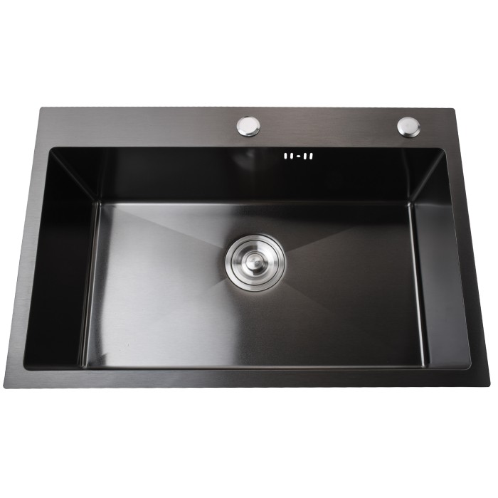 Мийка кухонна 3mm 680х450 Графіт 6845HG Mira Мийка кухонна 3mm 680х450 Графіт 6845HG Mira