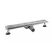 G89007-1 Душовий трап 900 мм, комбінований гідрозатвор, Brushed nickel (блістер) {5/1}
