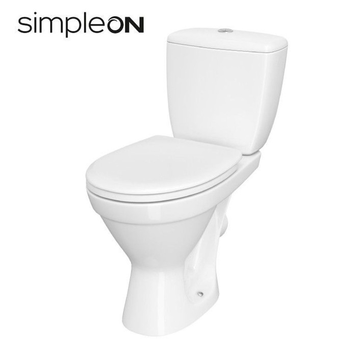 Компакт Cersanit 704 CERSANIA SIMPLEON 011 3/6 з дюропластовою кришкою LIFT Компакт Cersanit 704 CERSANIA SIMPLEON 011 3/6 з дюропластовою кришкою LIFT