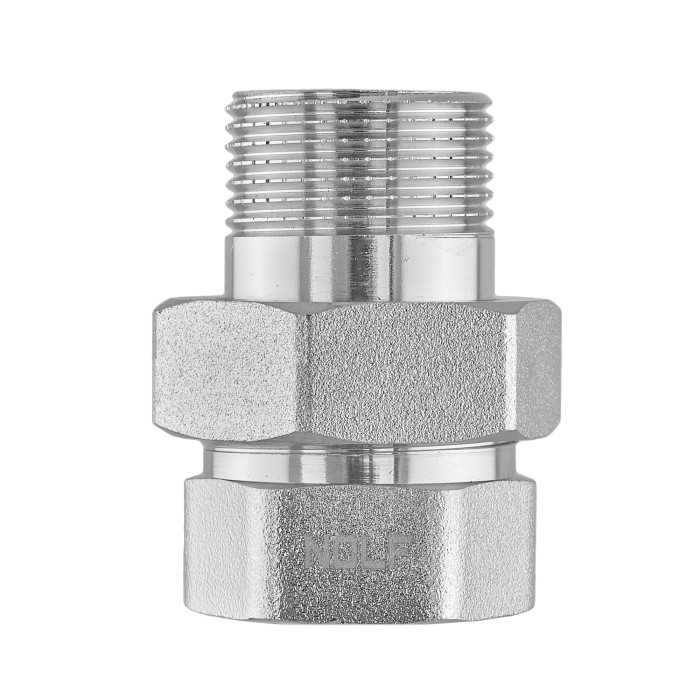 Згін американка Nolf NFC.511-32 - 1-1/4" прямий нікельований (NF3233) Згін американка Nolf NFC.511-32 - 1-1/4" прямий нікельований (NF3233)
