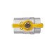 Кран кульовий Thermo Alliance Standart 1" ВР для газу (метелик) SD602NG25PN40