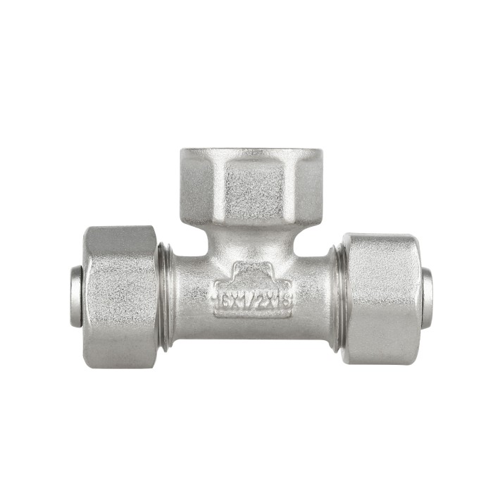 Трійник обтискний Thermo Alliance Standart 16х1/2"х16 ВР SD159W161516 Трійник обтискний Thermo Alliance Standart 16х1/2"х16 ВР SD159W161516