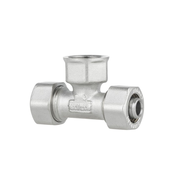 Трійник обтискний Thermo Alliance Standart 16х1/2"х16 ВР SD159W161516 Трійник обтискний Thermo Alliance Standart 16х1/2"х16 ВР SD159W161516