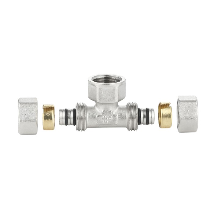 Трійник обтискний Thermo Alliance Standart 16х1/2"х16 ВР SD159W161516 Трійник обтискний Thermo Alliance Standart 16х1/2"х16 ВР SD159W161516