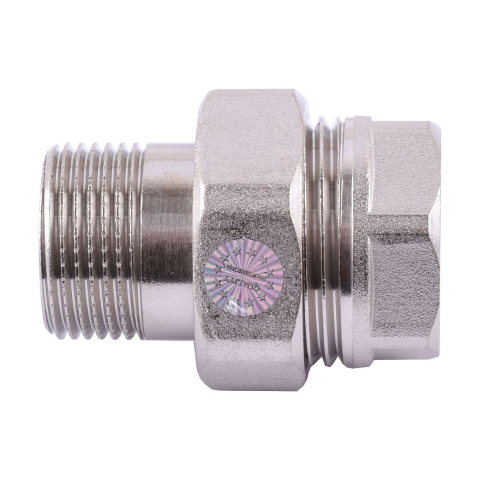 Згін-американка прямий PROFESSIONAL 1/2″ НІКЕЛЬ QP160 Згін-американка прямий PROFESSIONAL 1/2″ НІКЕЛЬ QP160