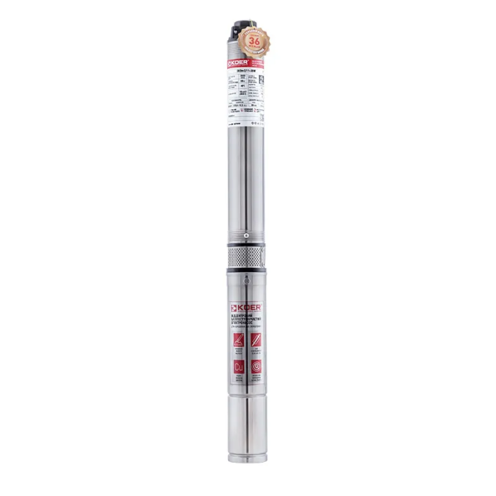 Центробіжний насос Koer 3KDm 2/33+60М 1" (KP2872) Центробіжний насос Koer 3KDm 2/33+60М 1" (KP2872)