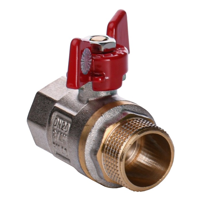 Кран кульовий прямий Q PROFESSIONAL 3/4″ ЗВ КБ PN40 QP152 Кран кульовий прямий Q PROFESSIONAL 3/4″ ЗВ КБ PN40 QP152