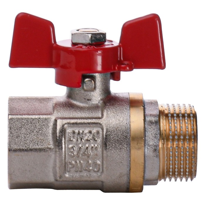 Кран кульовий прямий Q PROFESSIONAL 3/4″ ЗВ КБ PN40 QP152 Кран кульовий прямий Q PROFESSIONAL 3/4″ ЗВ КБ PN40 QP152