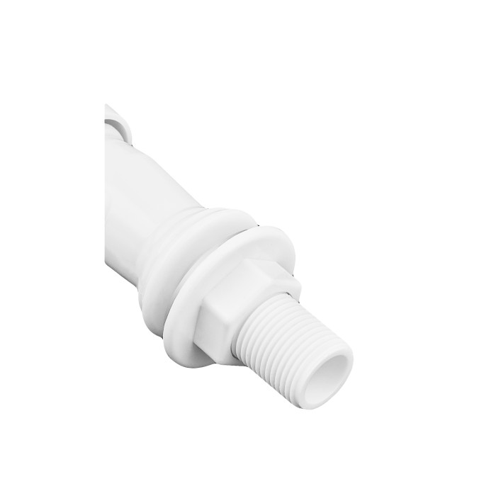 Кран для холодної води Plamix Mono-001-B White (PM0676) Кран для холодної води Plamix Mono-001-B White (PM0676)