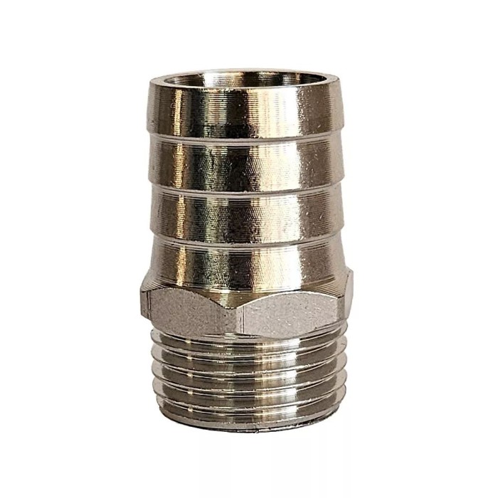 Штуцер 1/2"З 20мм НЕРЖ нік STA {1000/20-1000/25} Штуцер 1/2"З 20мм НЕРЖ нік STA {1000/20-1000/25}