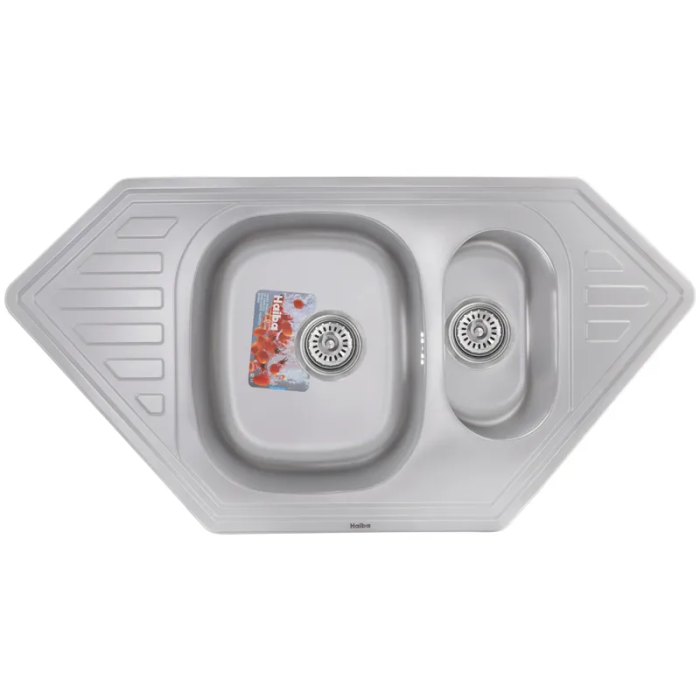 Мийка кухонна HAIBA 100x50 (satin) (HB0524) Мийка кухонна HAIBA 100x50 (satin) (HB0524)