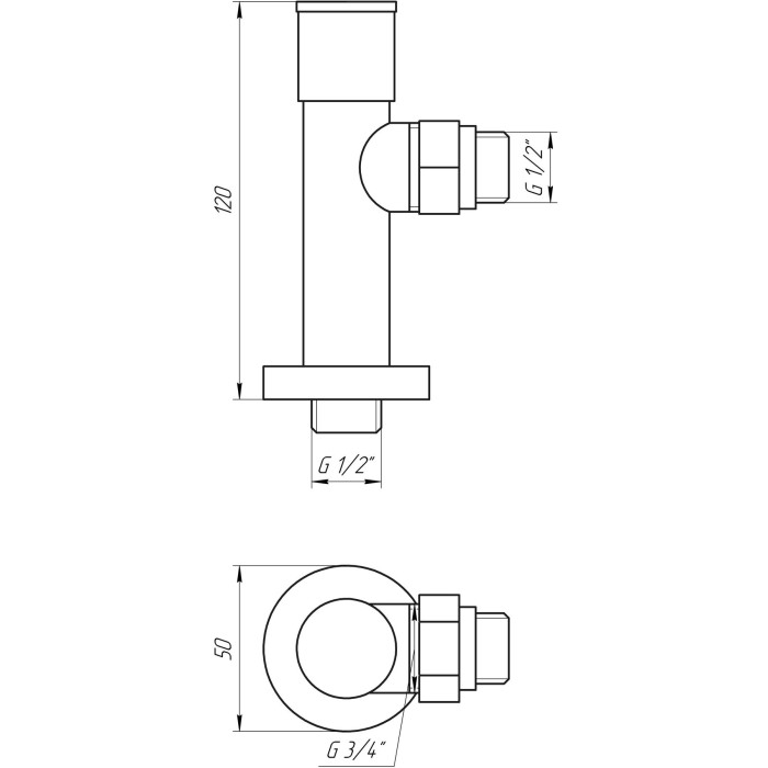 Кран вентильний кутовий з американкою SOLOMON LUX 1/2″ CHROM 7777 (2шт. КОМПЛЕК ) (1уп) Кран вентильний кутовий з американкою SOLOMON LUX 1/2″ CHROM 7777 (2шт. КОМПЛЕК ) (1уп)