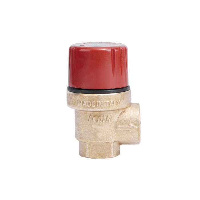 Запобіжний клапан Icma 1/2" ВР 3,5 бар №241 Запобіжний клапан Icma 1/2" ВР 3,5 бар №241