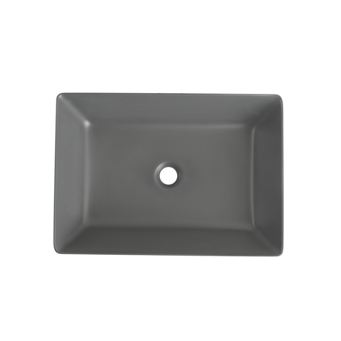 Раковина накладна Mixxus Premium QUADRO-0108 GRAY 550x390x145mm (MP6652) Раковина накладна Mixxus Premium QUADRO-0108 GRAY 550x390x145mm (MP6652)