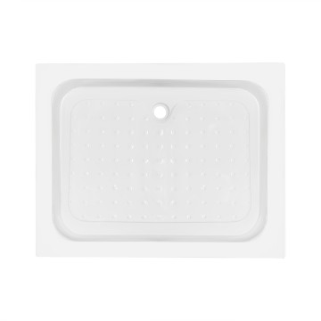Душовий піддон KAPIELKA ST100x80х14 низький, прямокутний, діаметр зливу 52 мм Lidz
